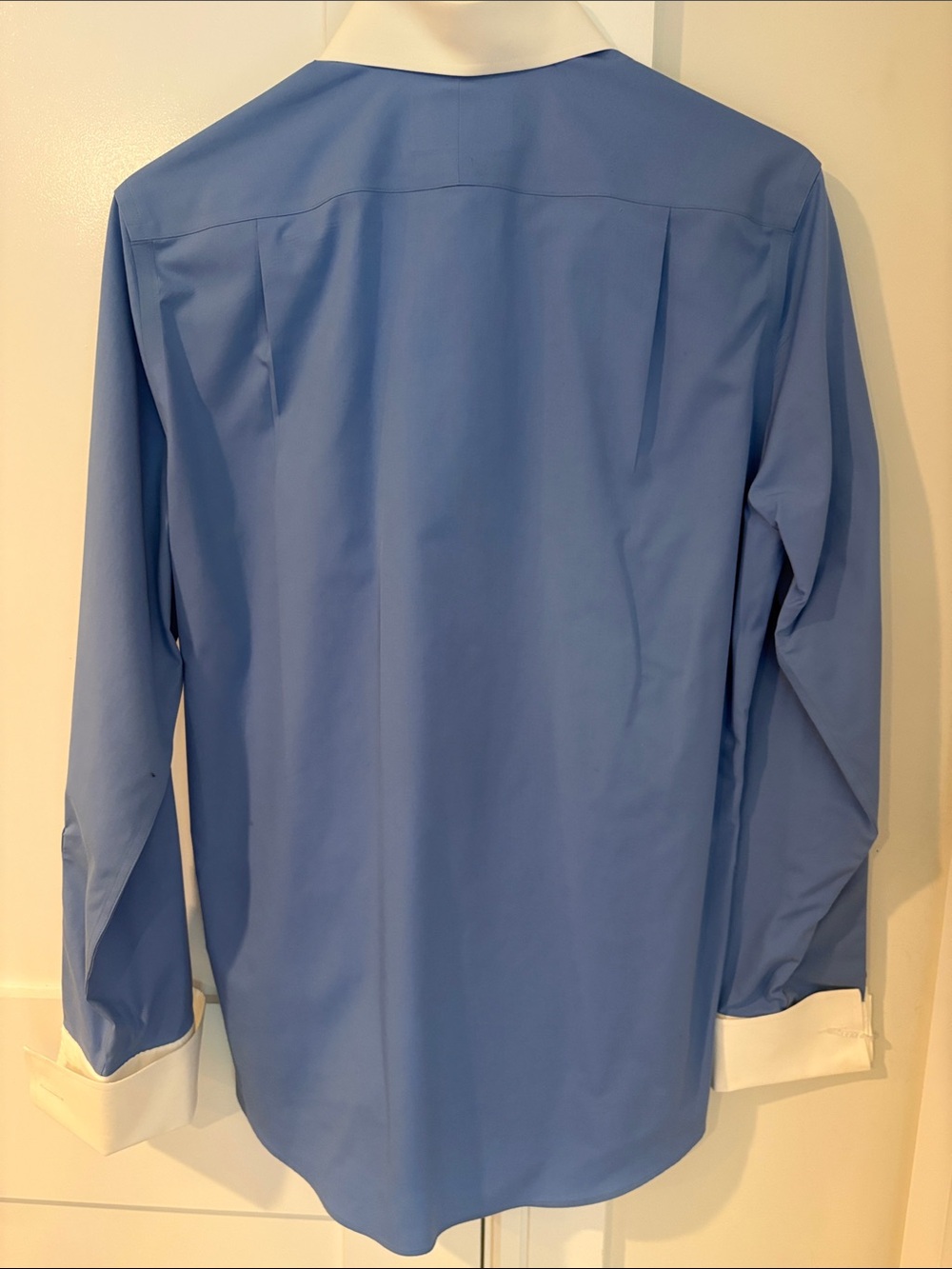 Charles Tyrwhitt Men's Blue Dress Shirt with White Collar and Cuffs SZ 15/34 - Picture 6 of 8
